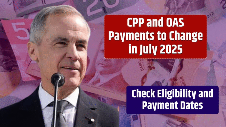 CPP & OAS Payment Changes
