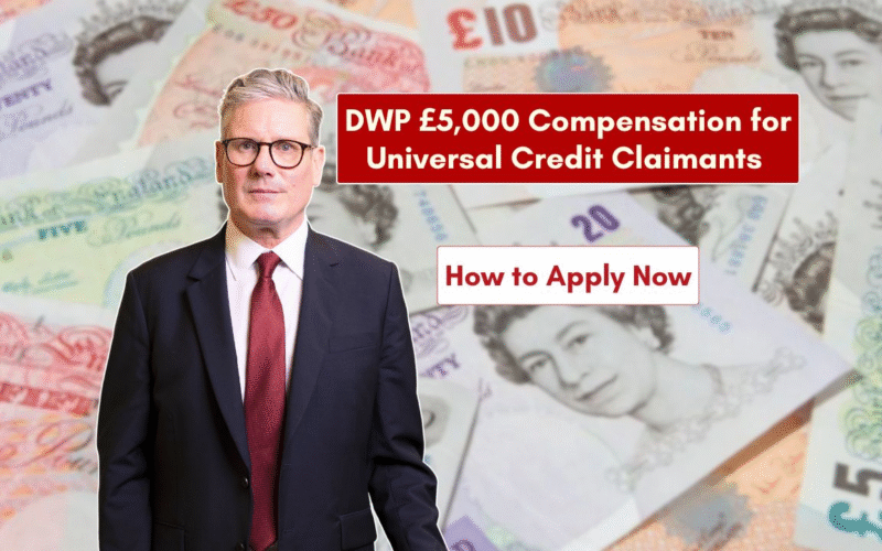 DWP £5,000 Compensation