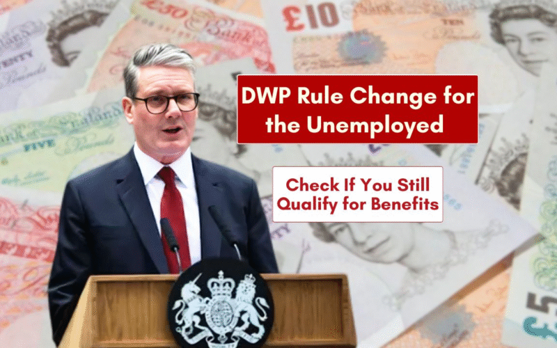 DWP Rule Change for the Unemployed