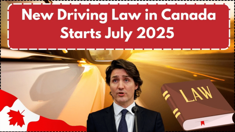 Canada New Driving Law