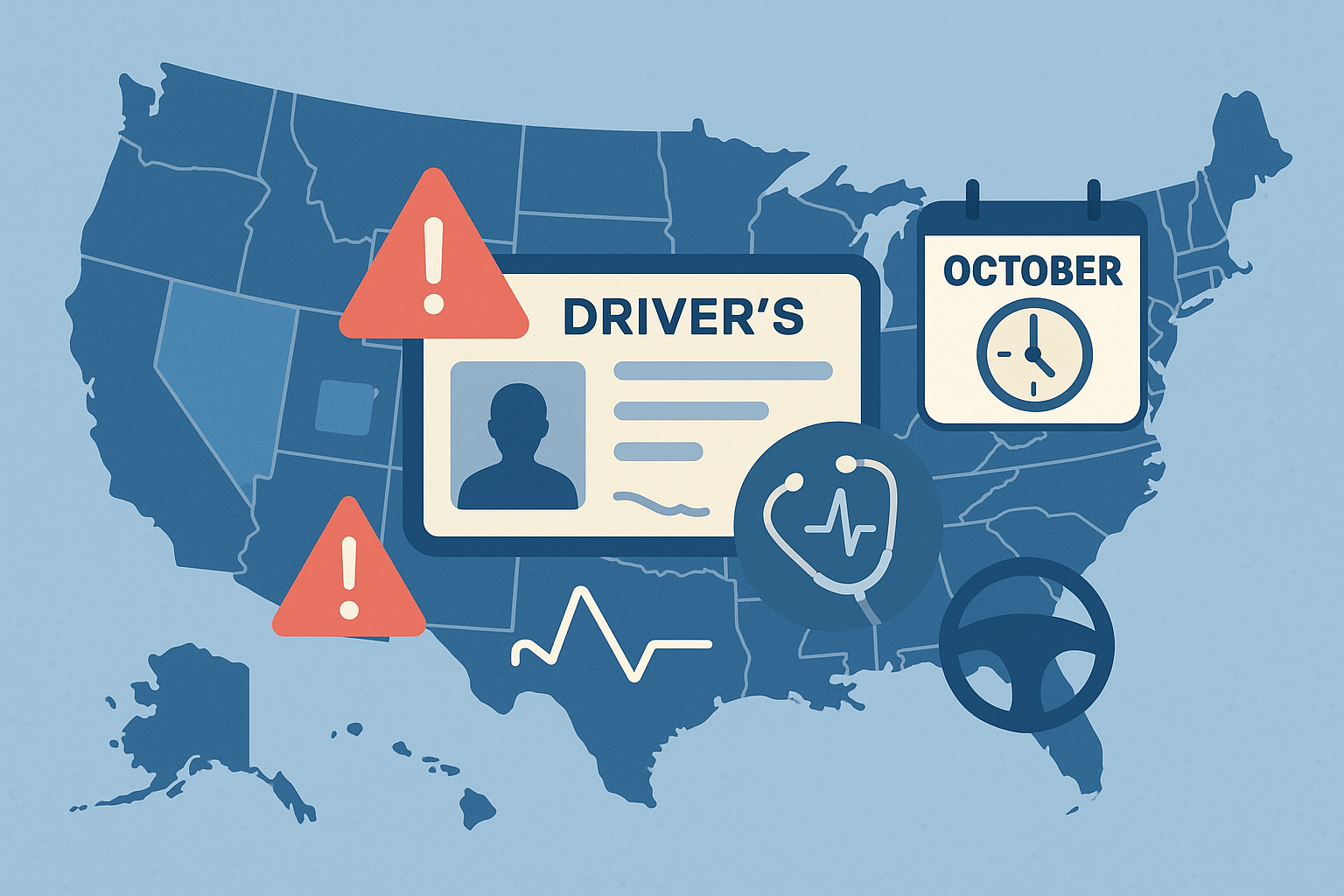 Major Driving License Changes Coming Across the US 2025